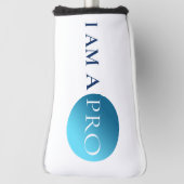 I Am a Pro – Minimal Athletic Statement Design Golf Headcover (Rotieren 90)