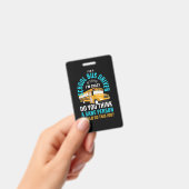 I Am A School Bus Driver Ausweis (Handheld)