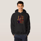 I am A Strong Aries Melanin Queen Zodiac Black Wom Hoodie (Vorne ganz)
