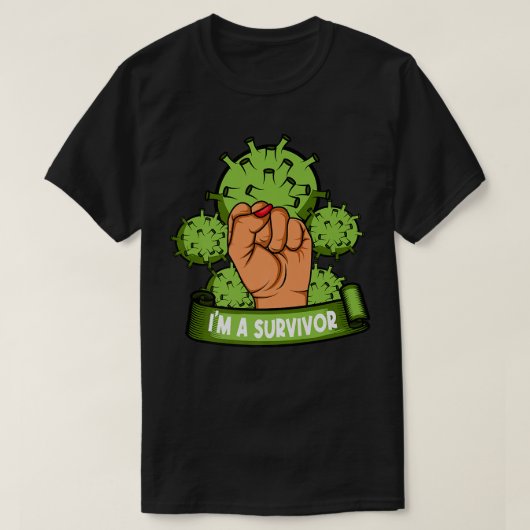 I am a Survivor Autumn Lover T-Shirt (Design vorne)