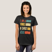 I Am A Winner In Christ Jesus God Religious T-Shirt (Vorne ganz)