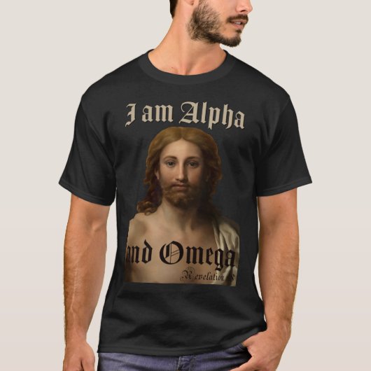 I am Alpha and Omega Jesus Christ painting Raphael T-Shirt (Vorderseite)