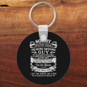 I Am Already Taken By Freaking Awesome Guy Born In Schlüsselanhänger (Vorderseite)