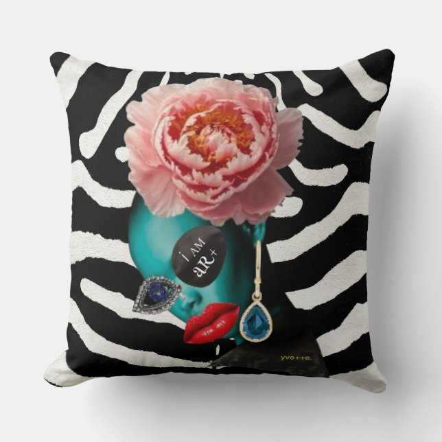 I AM ART PILLOW KISSEN (Vorderseite)