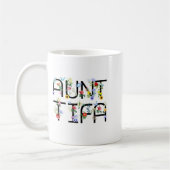 I Am Aunt Tifa Shirt Aunt Tifa Funny Aunt Tifa Kaffeetasse (Links)