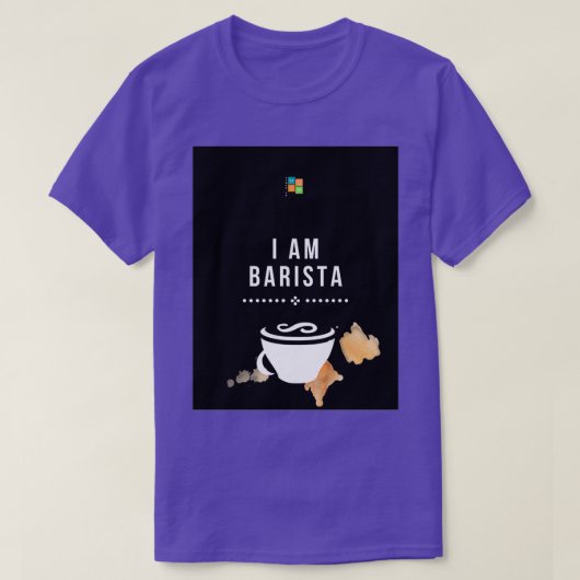 I AM BARISTA T-Shirt (Design vorne)
