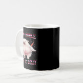 I Am Bble Wash My Belly Funny Dog Meme Kaffeetasse (Vorderseite Links)