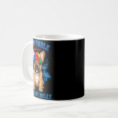 I Am Bble Wash My Belly Funny T Bull Dog Meme Kaffeetasse (Vorderseite Links)