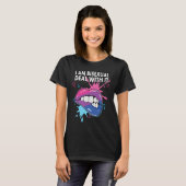 I Am Bisexual Deal With It Bisexual Pride Bisexual T-Shirt (Vorne ganz)