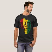 I Am Black Every Month Black Black History Month T-Shirt (Vorne ganz)