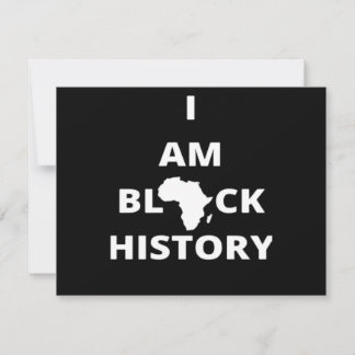 I Am Black History - Black History Month Classic