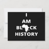 I Am Black History - Black History Month Classic (Rückseite)