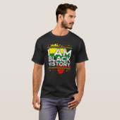 I Am Black History Black History Month Men Boys Wo T-Shirt (Vorne ganz)