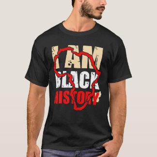I Am Black History D.S-T Vintag Black History Mon T-Shirt