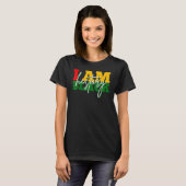 I Am Black History Melanin Afro African Pride Boys T-Shirt (Vorne ganz)