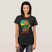 I Am Black History Month African American Pride Ce T-Shirt (Vorne ganz)
