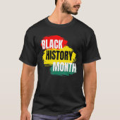 I Am Black History Month African American Pride Ce T-Shirt (Vorderseite)