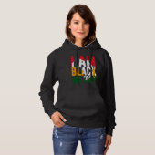I Am Black History Month African American Pride Hoodie (Vorne ganz)