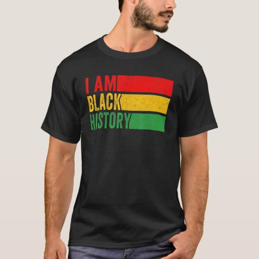 I Am Black History Month African American Pride Wo T-Shirt (Vorderseite)
