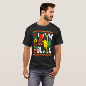 I Am Black History Month Melanin Pride African Ame T-Shirt (Vorne ganz)