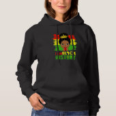 I Am Black History Month Pride African American Cu Hoodie (Vorderseite)