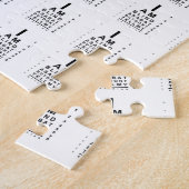 I am blind as a bat eye chart puzzle (Seite)