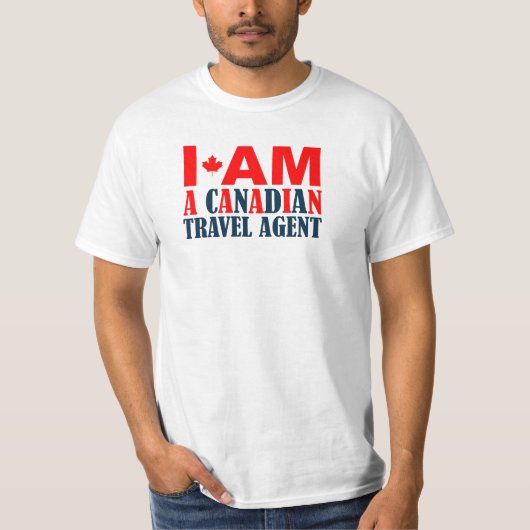 I AM CANADIAN T-Shirt (Vorderseite)