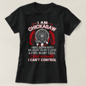 I.Am Chickasaw Native Proud- Native American Pullo T-Shirt (Design vorne)