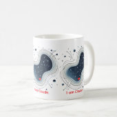 I Am Claude. Nerd gift mug Kaffeetasse (VorderseiteRechts)