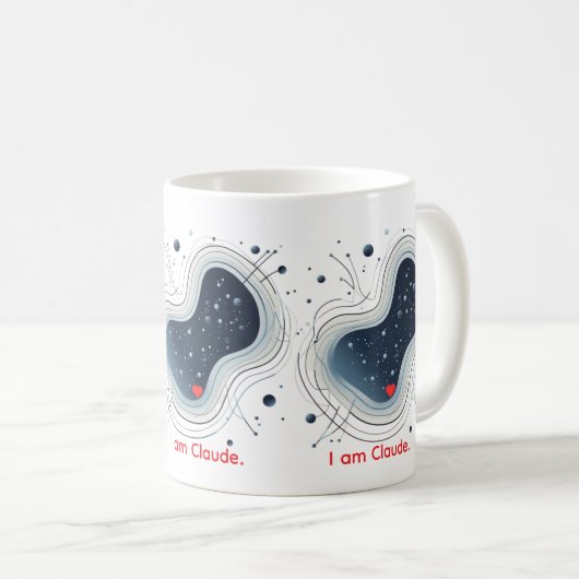 I Am Claude. Nerd gift mug Kaffeetasse (VorderseiteRechts)