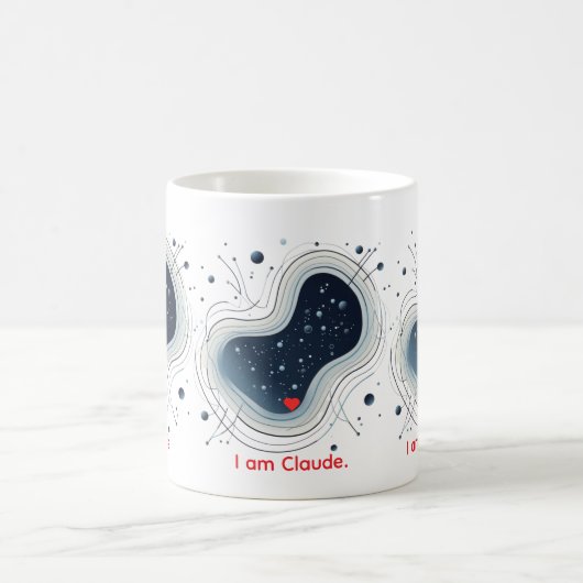I Am Claude. Nerd gift mug Kaffeetasse (Mittel)