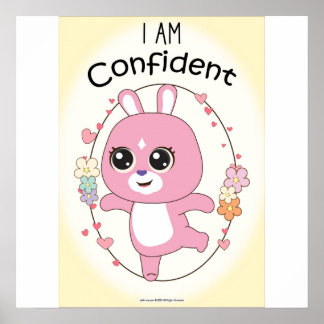 I am confident Wall art Poster
