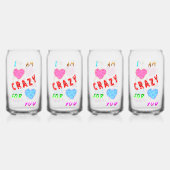 I Am Crazy For You Dosenglas (Hinten)