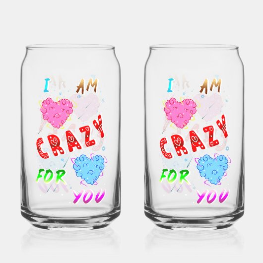 I Am Crazy For You Dosenglas (Rückseite)