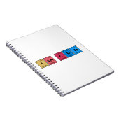 I am Cute Periodic Table Notizblock (Rechte Seite)