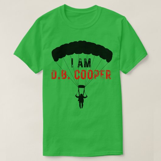 I AM DB Cooper 3 T-Shirt (Design vorne)