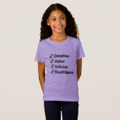 I Am Declaration - Girls' Jersey T - Shirt (Vorne ganz)