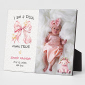 I am dua come true Photo Easel Fotoplatte (Seite)