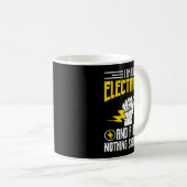 I Am Electrician And A Dad Nothing Shocks Me, Fath Kaffeetasse (VorderseiteRechts)