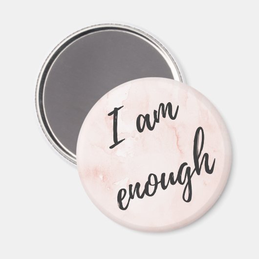 I am enough magnet (Vorderseite/Rückseite)