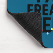 I Am Freaking Merry With Santa Hat Graphic Funny C Mousepad (Ecke)