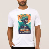 I am from Caledonia, Neukaledonien, Kanak T-Shirt (Vorderseite)
