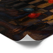 I am Half Sick of Shadows, said the Lady of Shalot Poster (Ecke)