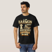 I Am Harmon. I Don't Stop When I'm Tired T-Shirt (Vorne ganz)