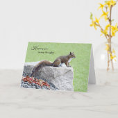 I am here for you - Card Karte (Gelbe Blume)