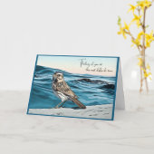 I am Here for You Karte (Gelbe Blume)