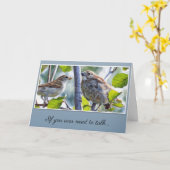 I am Here to Listen... Karte (Gelbe Blume)