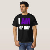 "I AM HIP HOP" LILA BRIEF TOP (Vorne ganz)