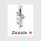 I am Infinite Fourth Wing dagger Aufkleber (Blatt)