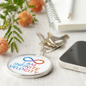 I AM Infinite Velocity – Quantum Energy Design Schlüsselanhänger (Seite)